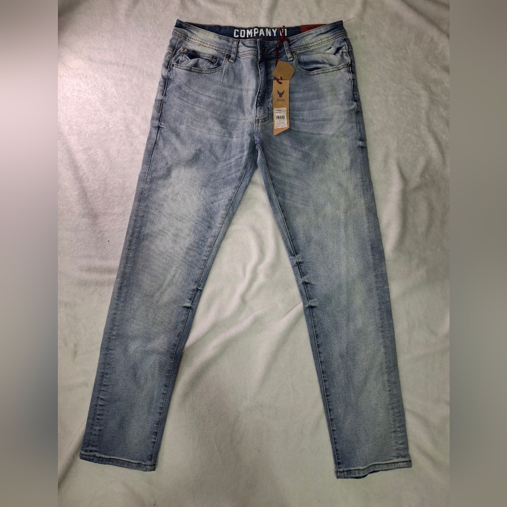 Company Light Blue Slim Fit Men's Jeans